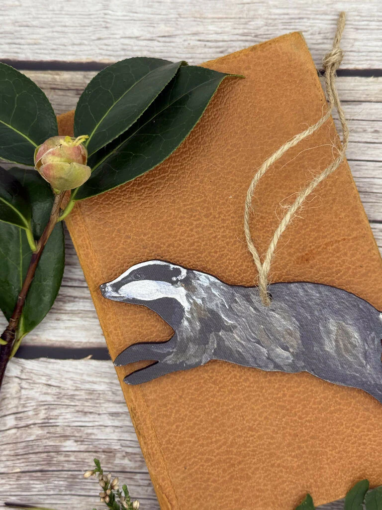 Sustainable Badger Decoration - Image 2