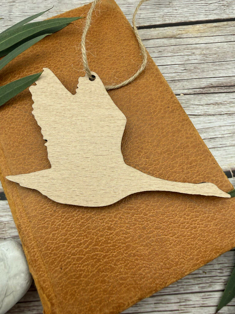 Sustainable Flying Swan Decoration - Image 2