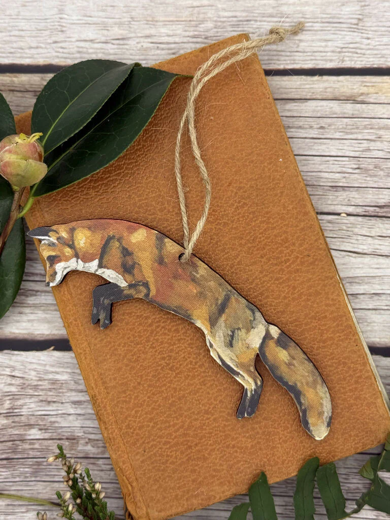 Sustainable Fox Decoration