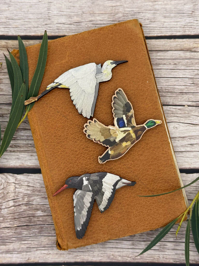 Sustainable Little Egret Decoration - Image 5