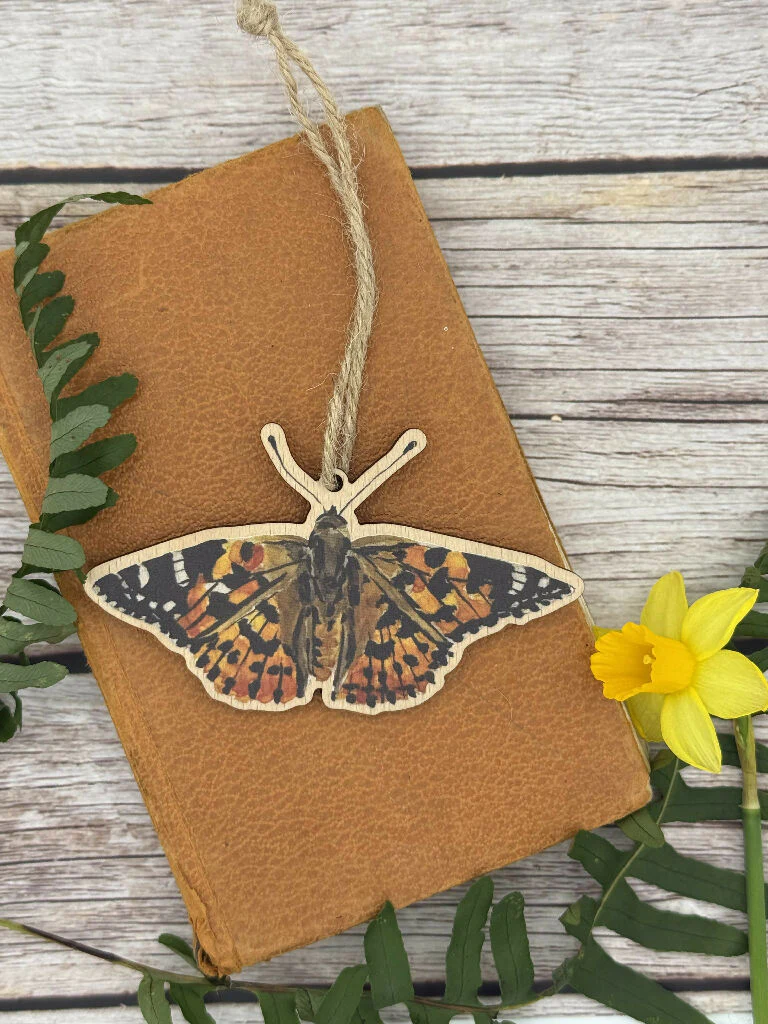 Sustainable Peacock Butterfly Decoration - Image 9