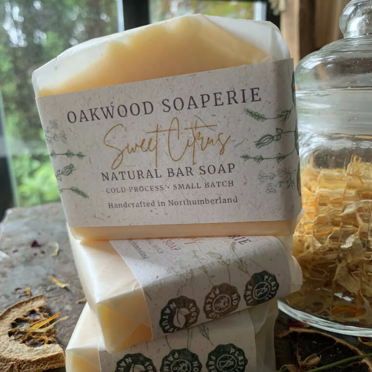 Sweet Citrus Handmade Soap - Image 4