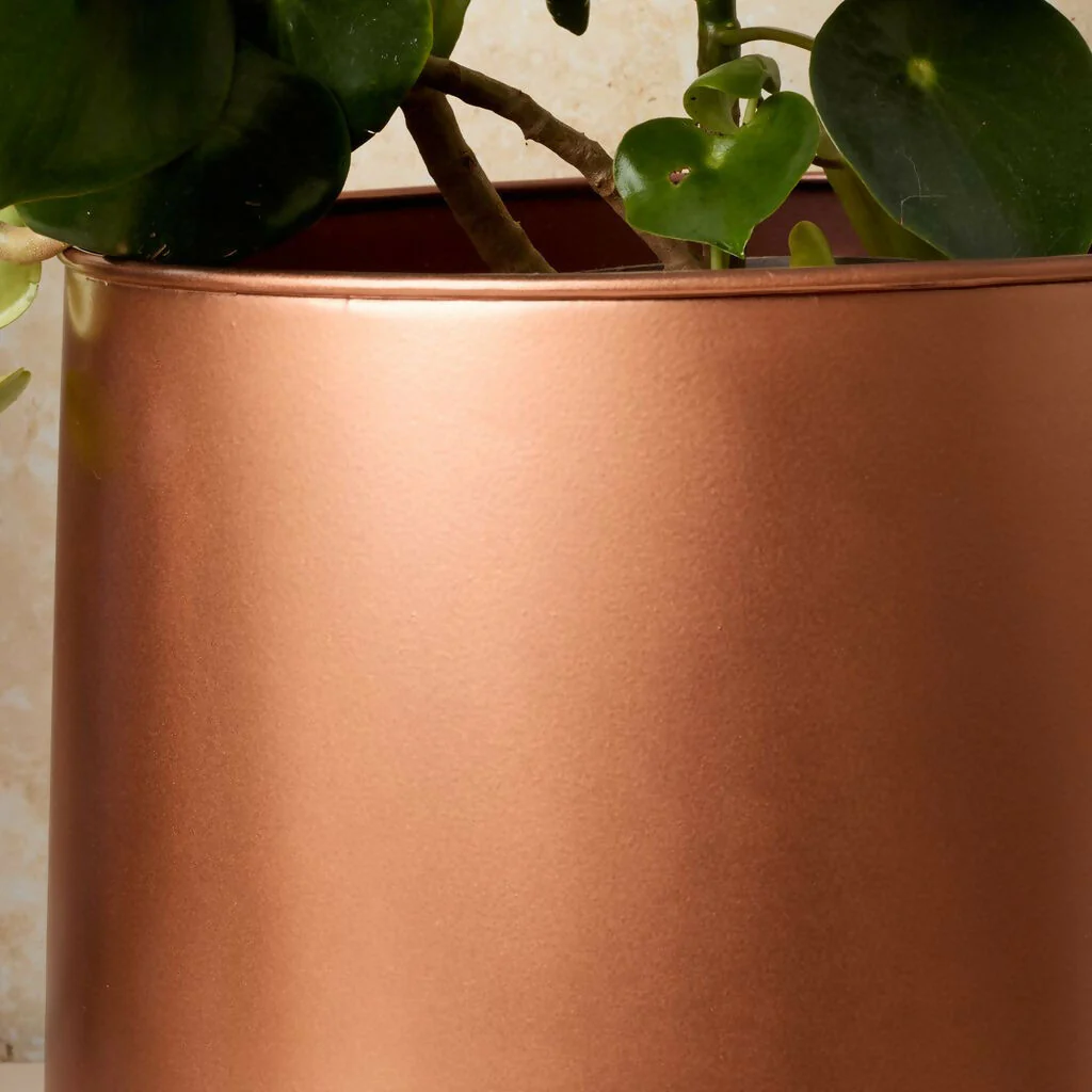 Tamra Copper Floor Planter - Image 4