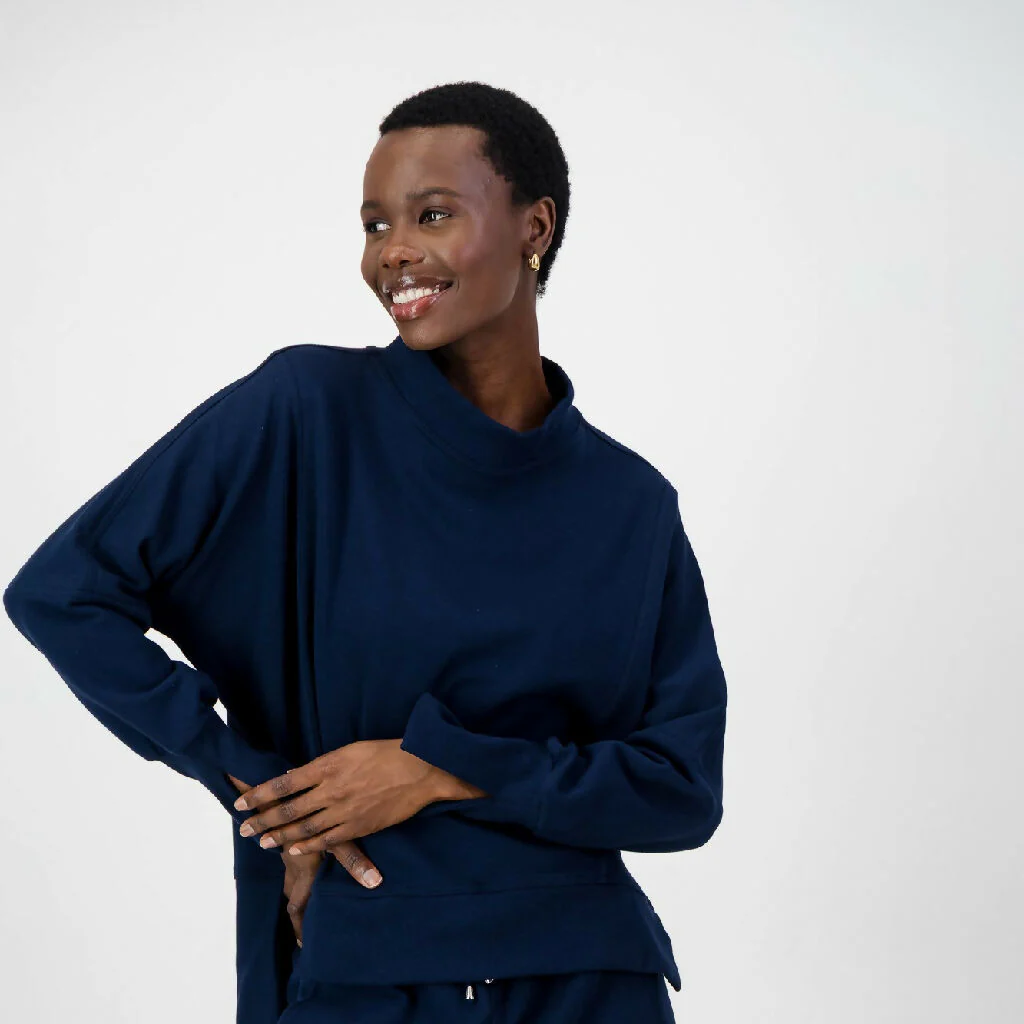 Tate Cotton Fleece Top - Image 4