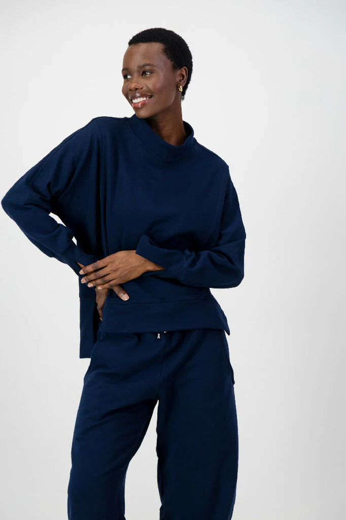 Tate Cotton Fleece Top - Image 5