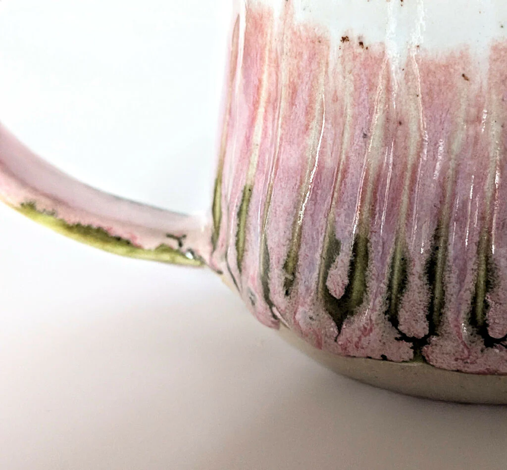 TEA CUP & SAUCER - Moss & Blossom - Image 6