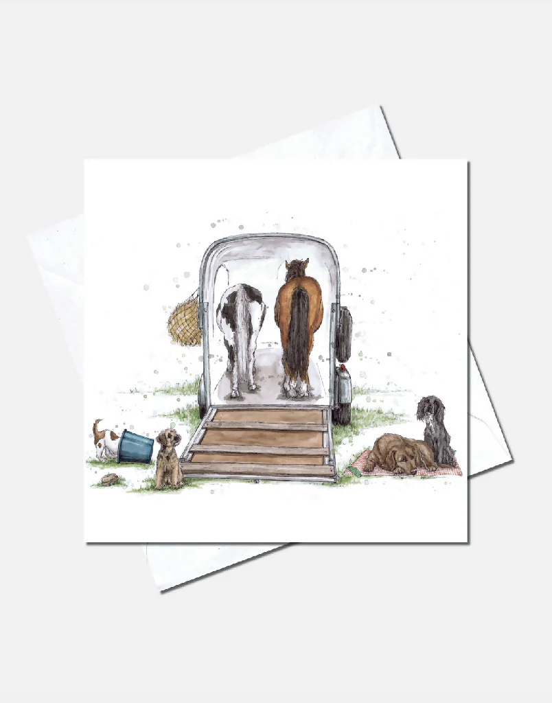 Team on Tour | Greetings Card - Image 2