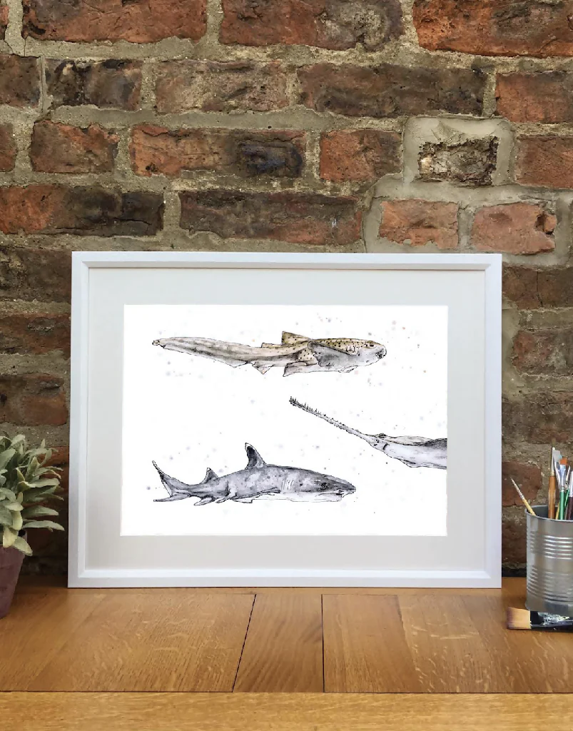 Teeth and Tails | signed Limited Edition Print