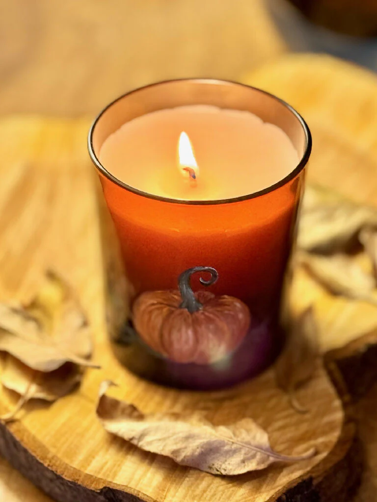 'The Autumn' Pumpkin Spice 200g candle - Image 2
