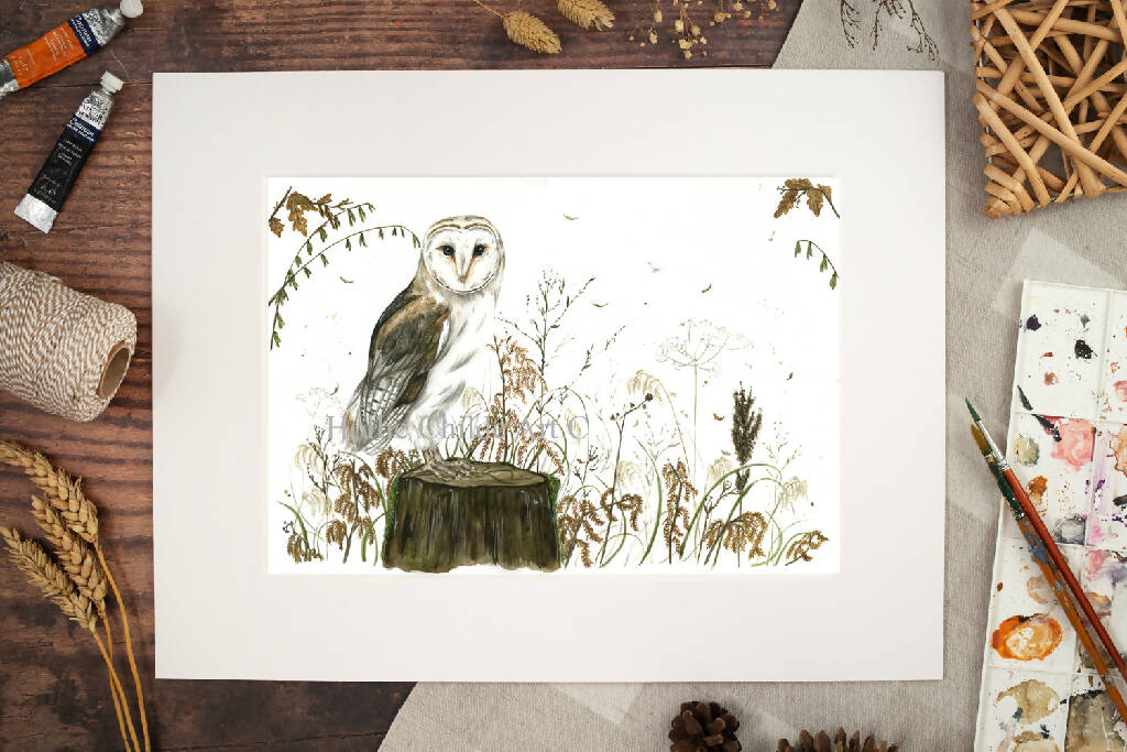 The Barn Owl Limited Edition Print - Image 2
