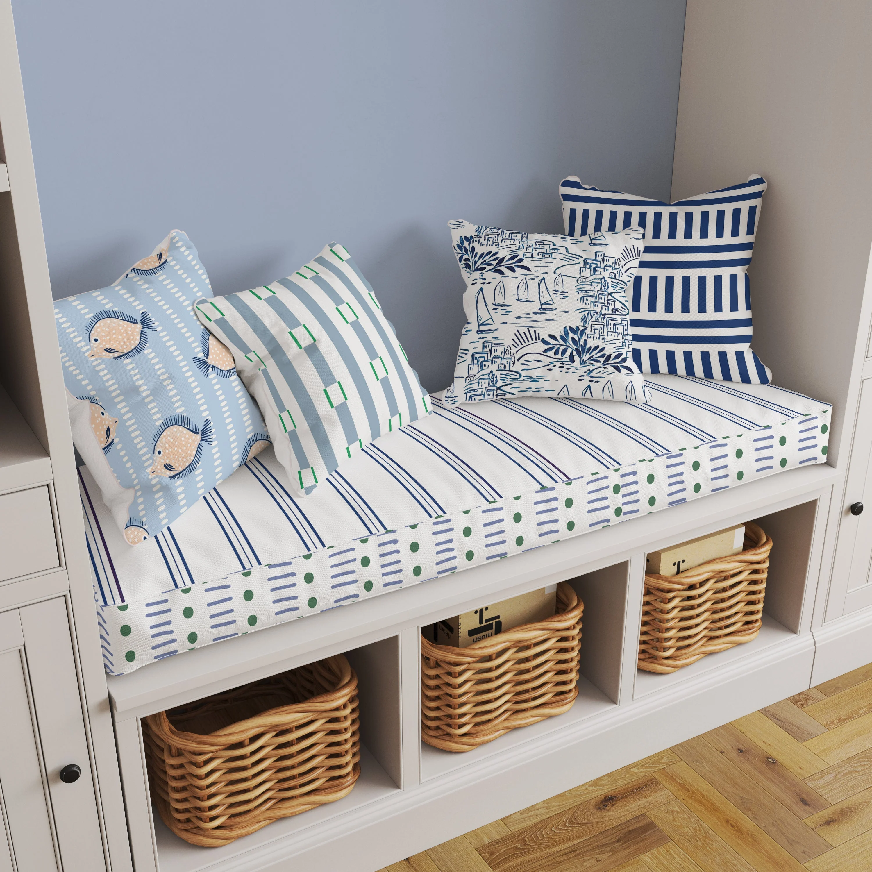 The Breakers Throw Pillow - Image 4