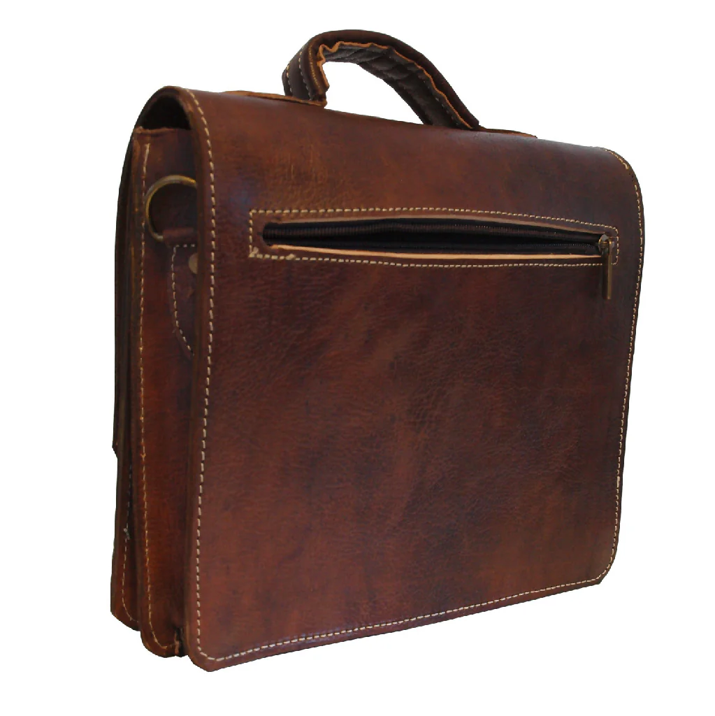 The Casablanca Mini Satchel in Dark Brown - Image 4
