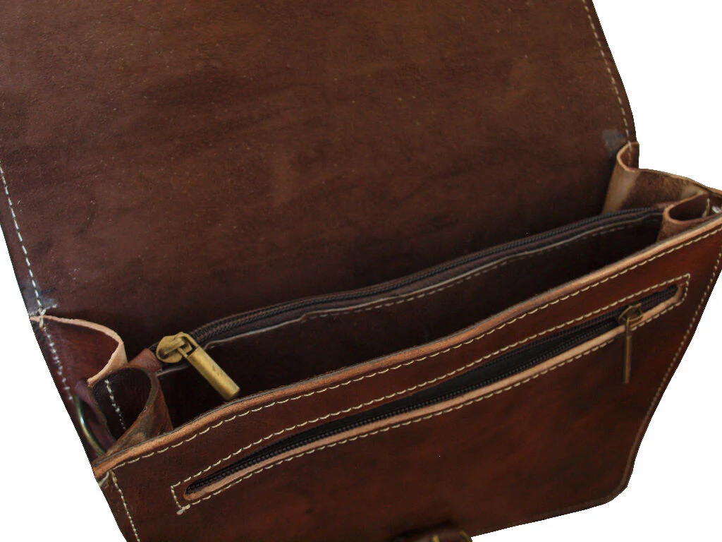 The Casablanca Mini Satchel in Dark Brown - Image 5