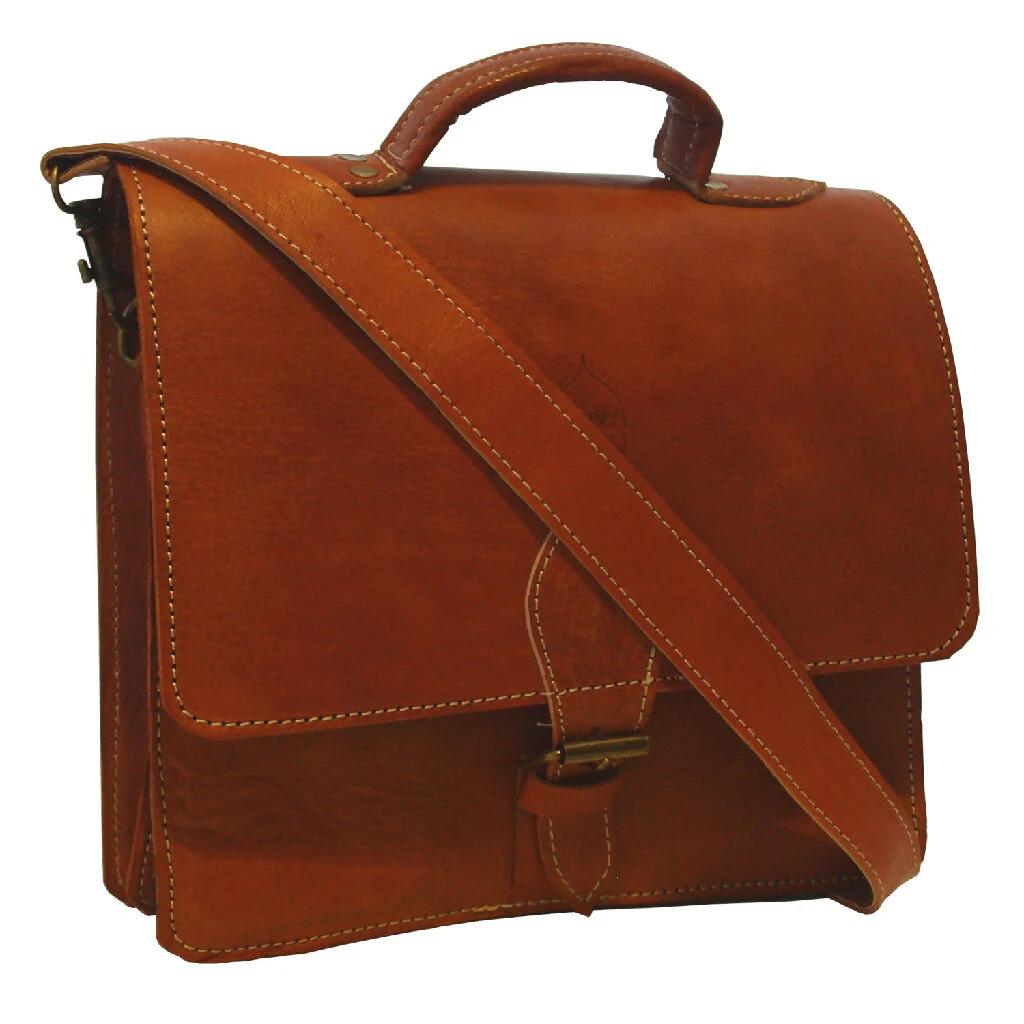 The Casablanca Mini Satchel in Light Brown - Image 2