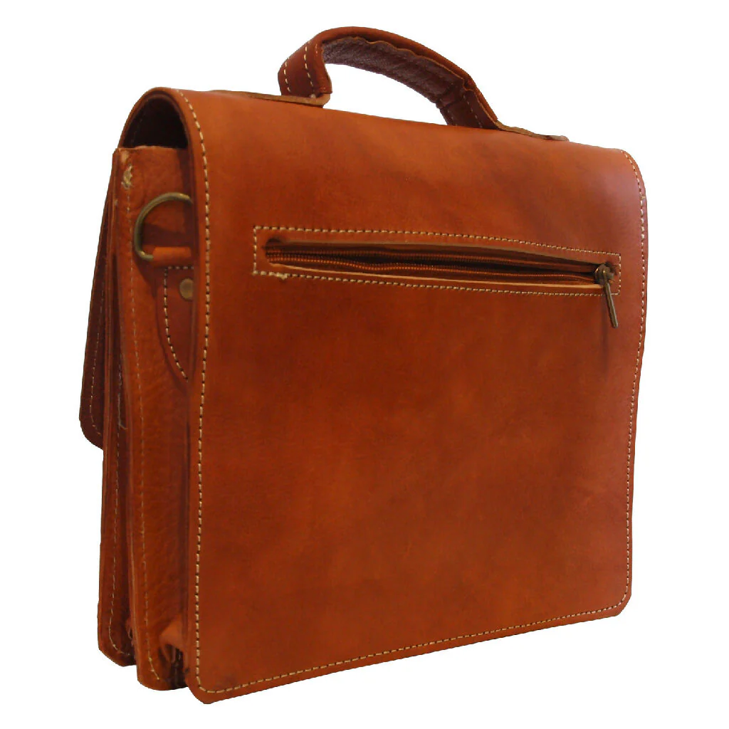 The Casablanca Mini Satchel in Light Brown - Image 3
