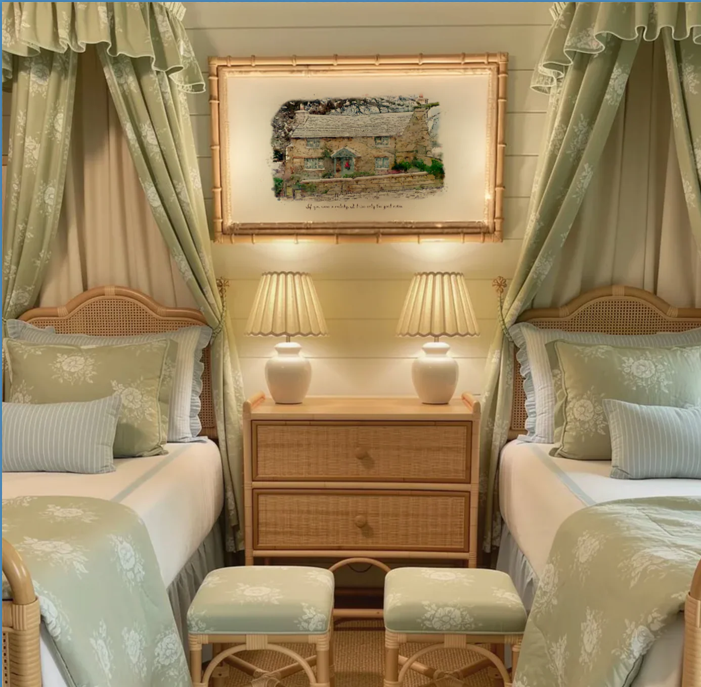 The Holiday Print, Rosehill Cottage Artwork from "The Holiday" - Image 3