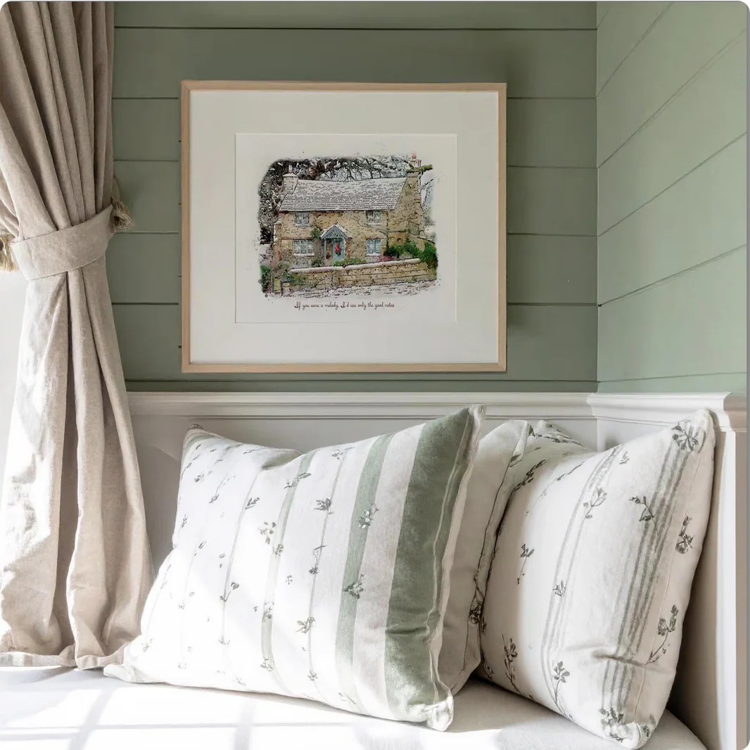 The Holiday Print, Rosehill Cottage Artwork from "The Holiday" - Image 6