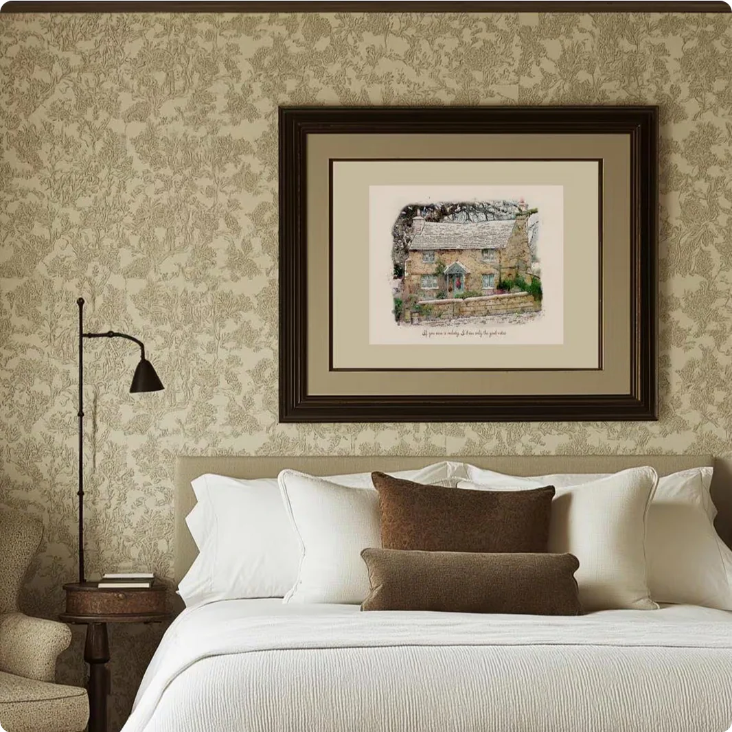 The Holiday Print, Rosehill Cottage Artwork from "The Holiday" - Image 7