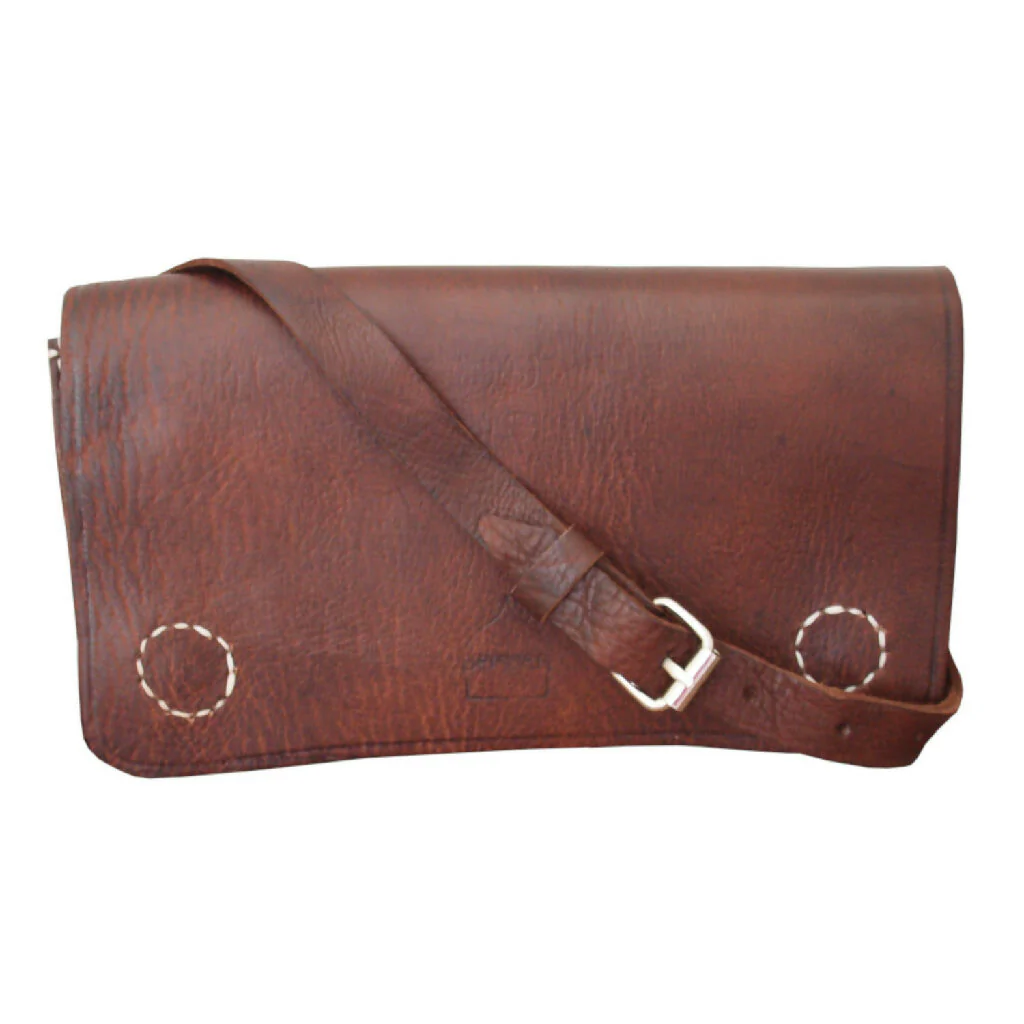 The Kenitra Shoulder Bag in Dark Brown - Image 2