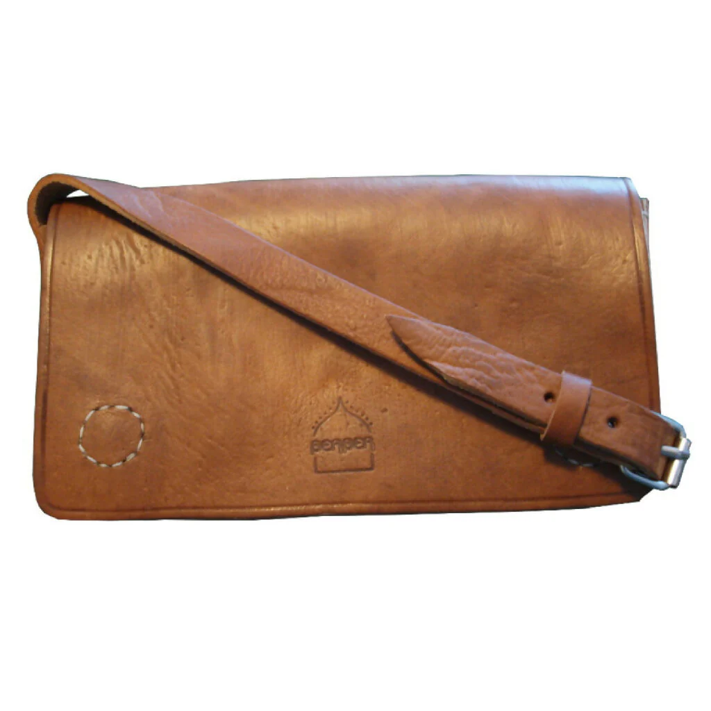The Kenitra Shoulder Bag in Tan - Image 3