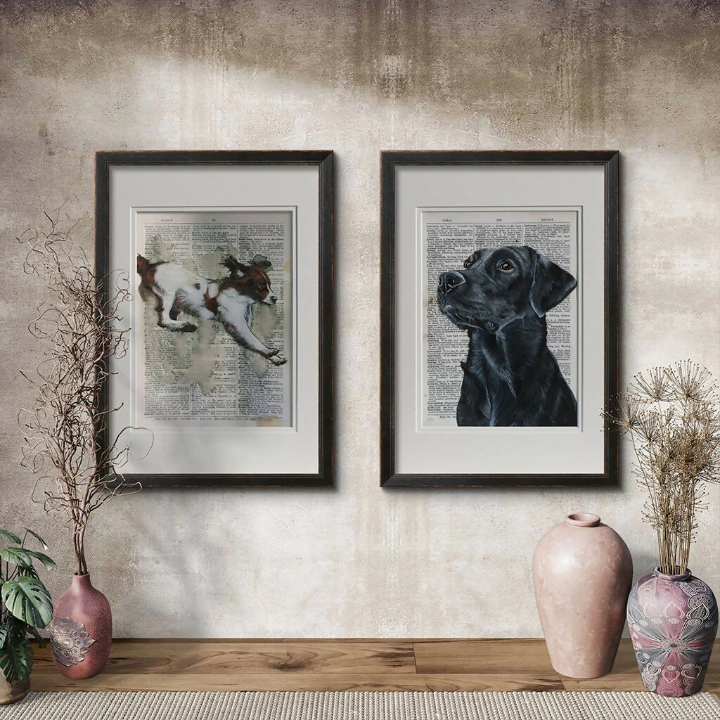 The Labrador - Loyal Lunatic - Mounted Print - Image 4