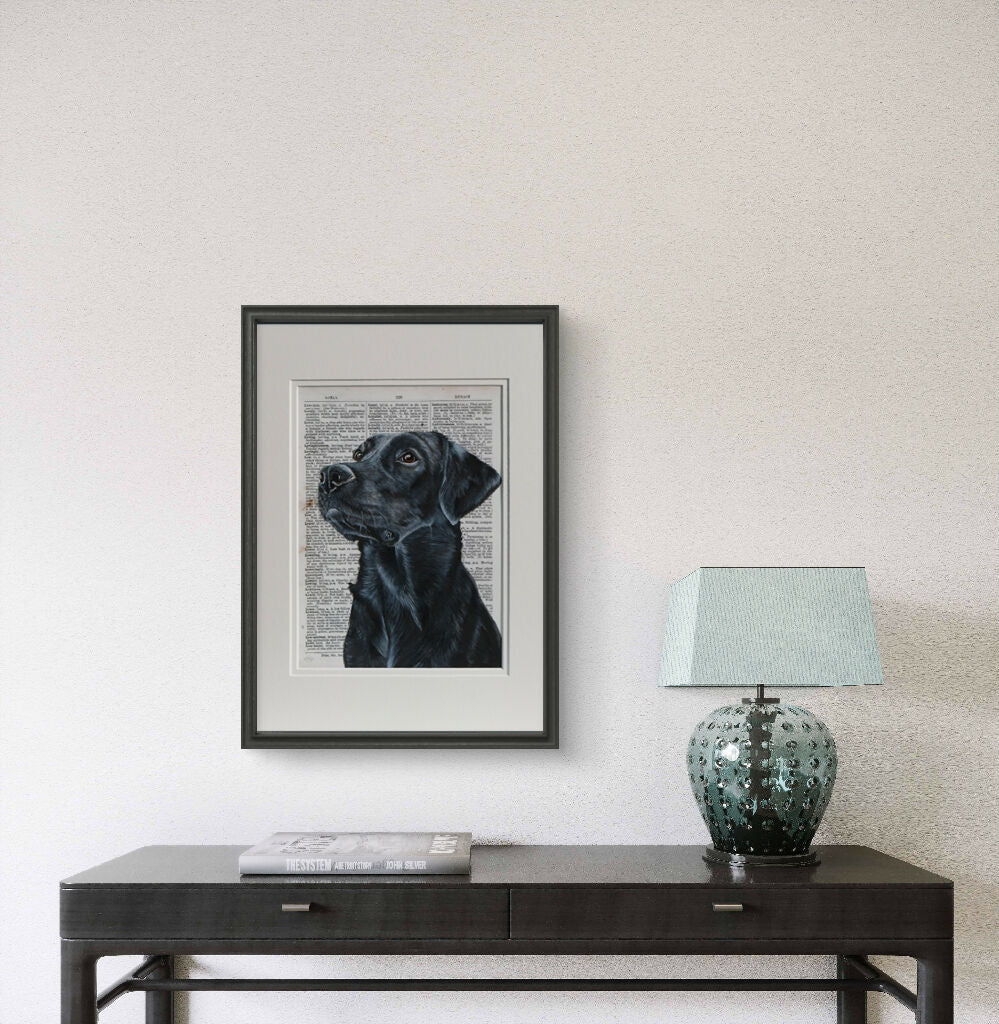 The Labrador - Loyal Lunatic - Mounted Print - Image 7