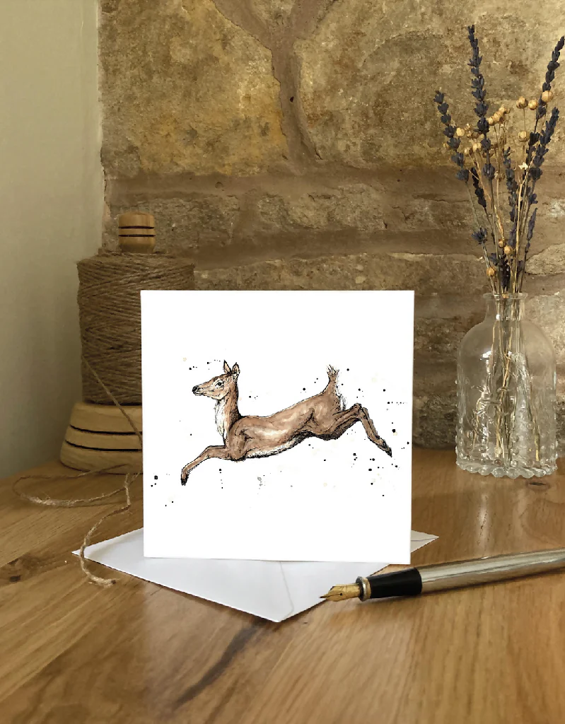 The Leap | Greetings Card