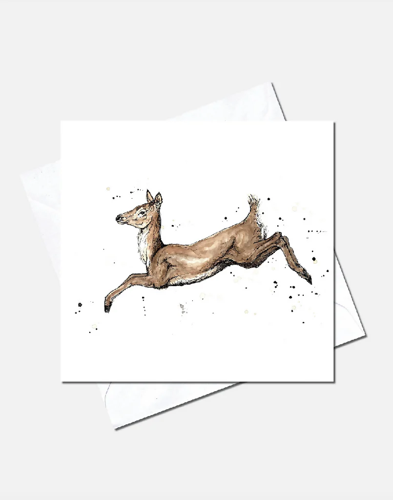 The Leap | Greetings Card - Image 2