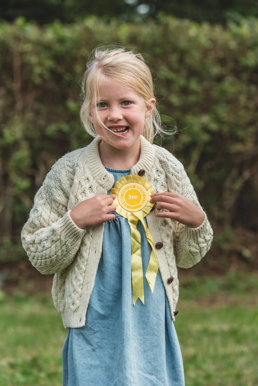 The Little Lovington - Children's Knitted Cardigan - Image 2