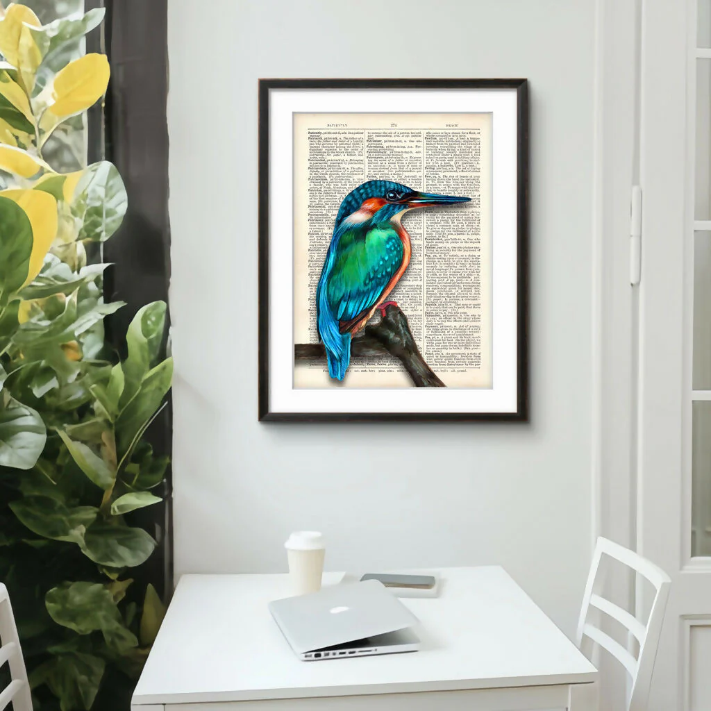 The Patient Kingfisher - Print - Image 6