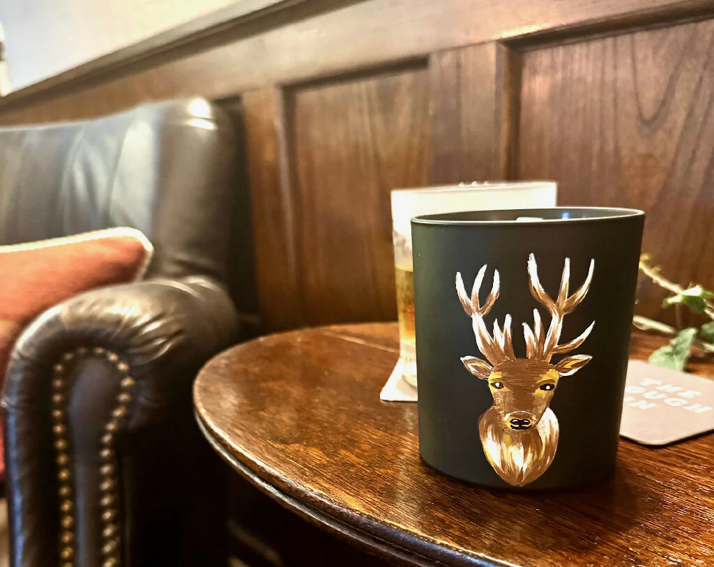'The Stag' sweet honey & tobacco 200g candle - Image 2