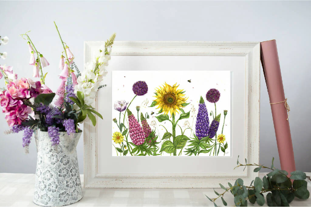 The Sunflower Garden Limited Edition Print - Image 3