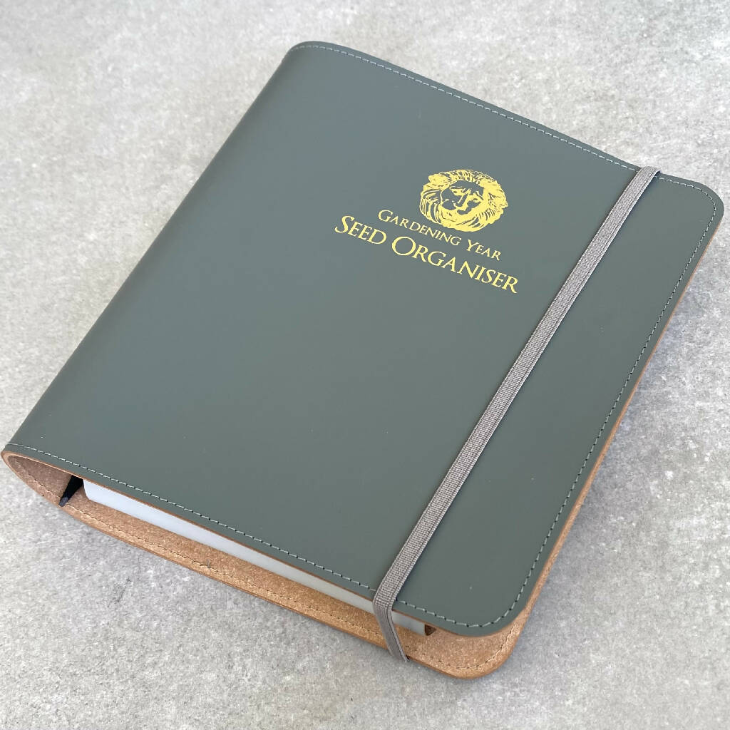 The Sustainable Gardener's Recycled Leather Seed Organiser - Image 3