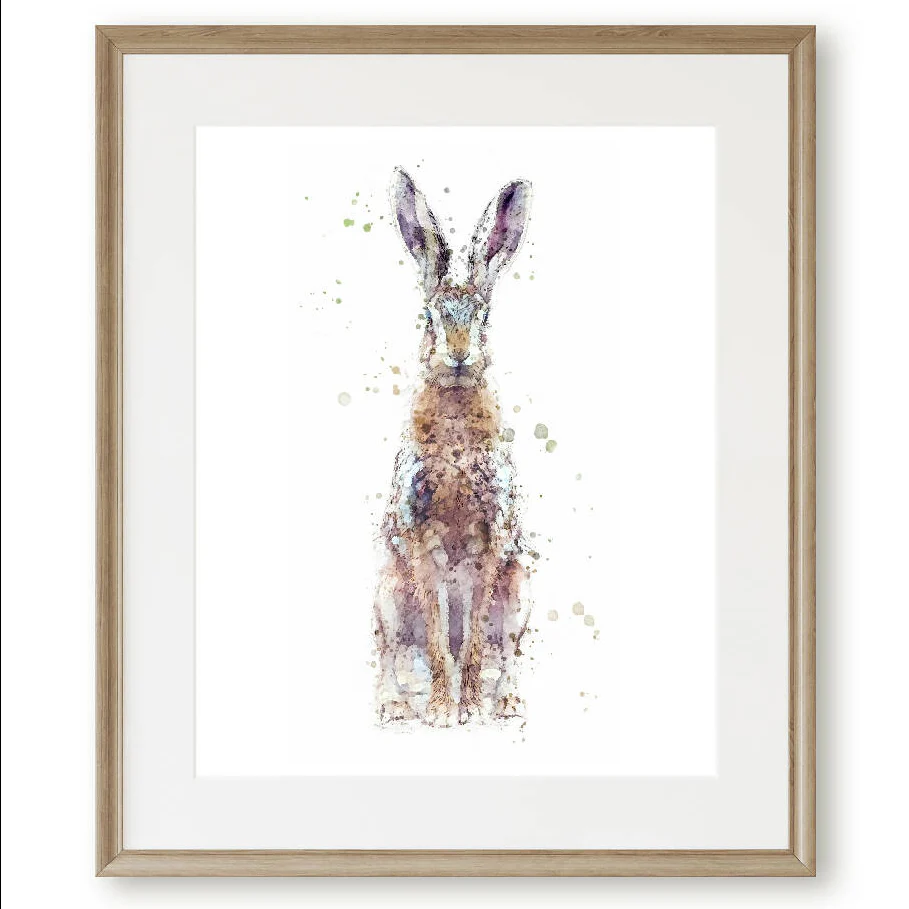 The Wildlife Trio - Fox, Hare & Pheasant Prints. - Image 2