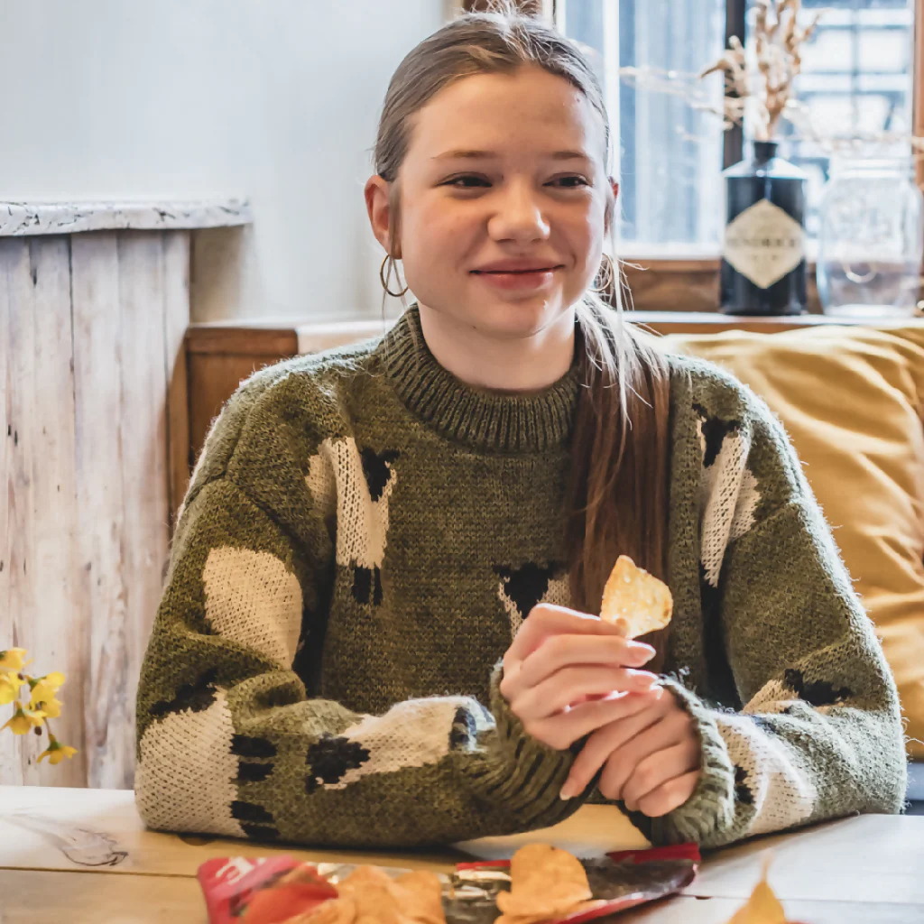 The Woolavington - Black Sheep Jumper - Dark Apple - Image 6