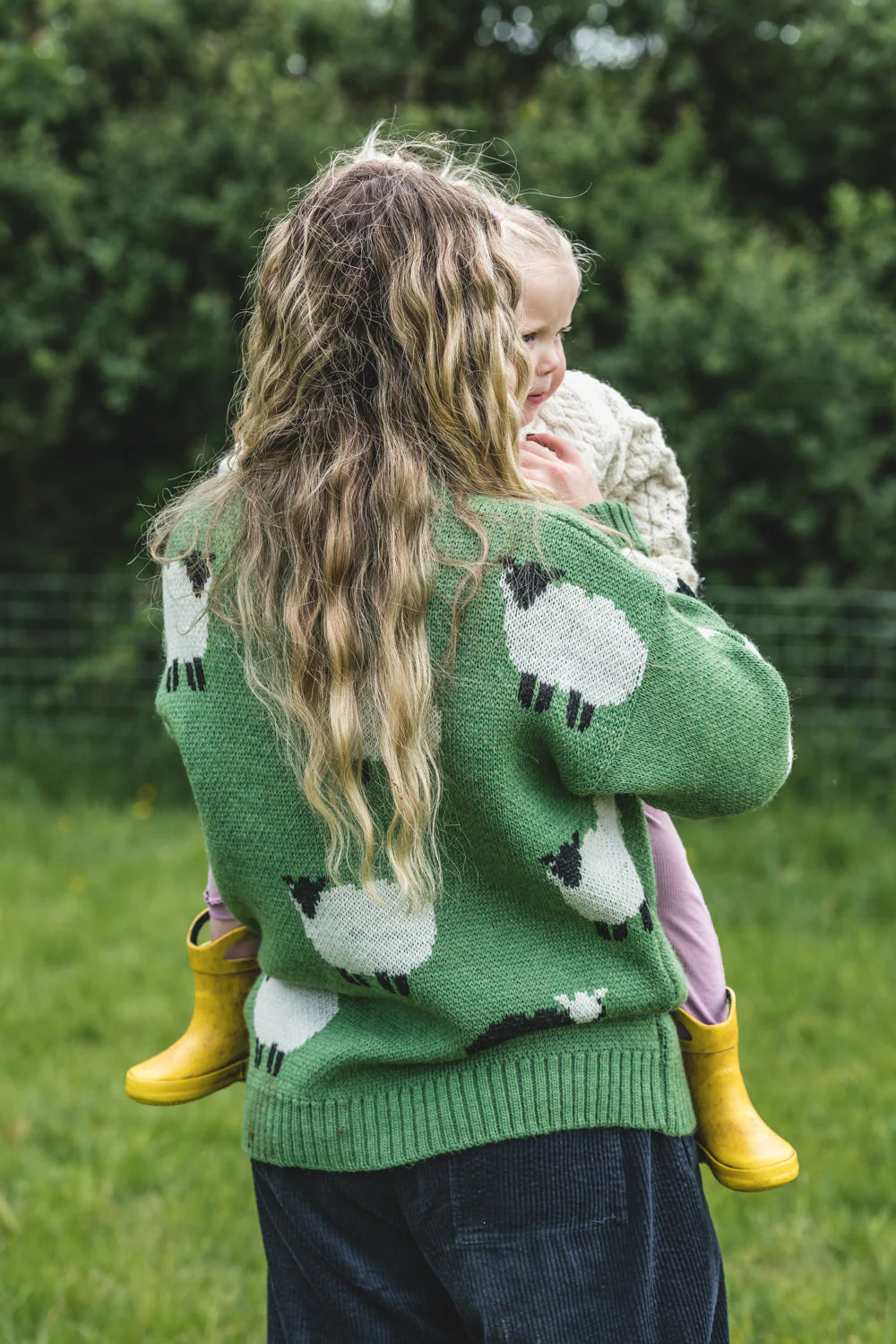 The Woolavington - Black Sheep Jumper - Dopamine Green - Image 5