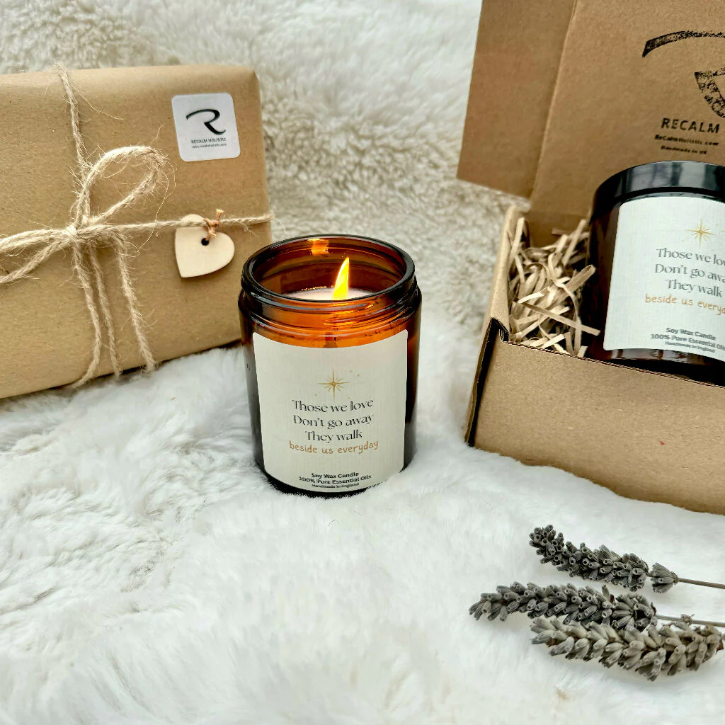 Those we love sympathy candle - Aromatherapy Candle - Image 2