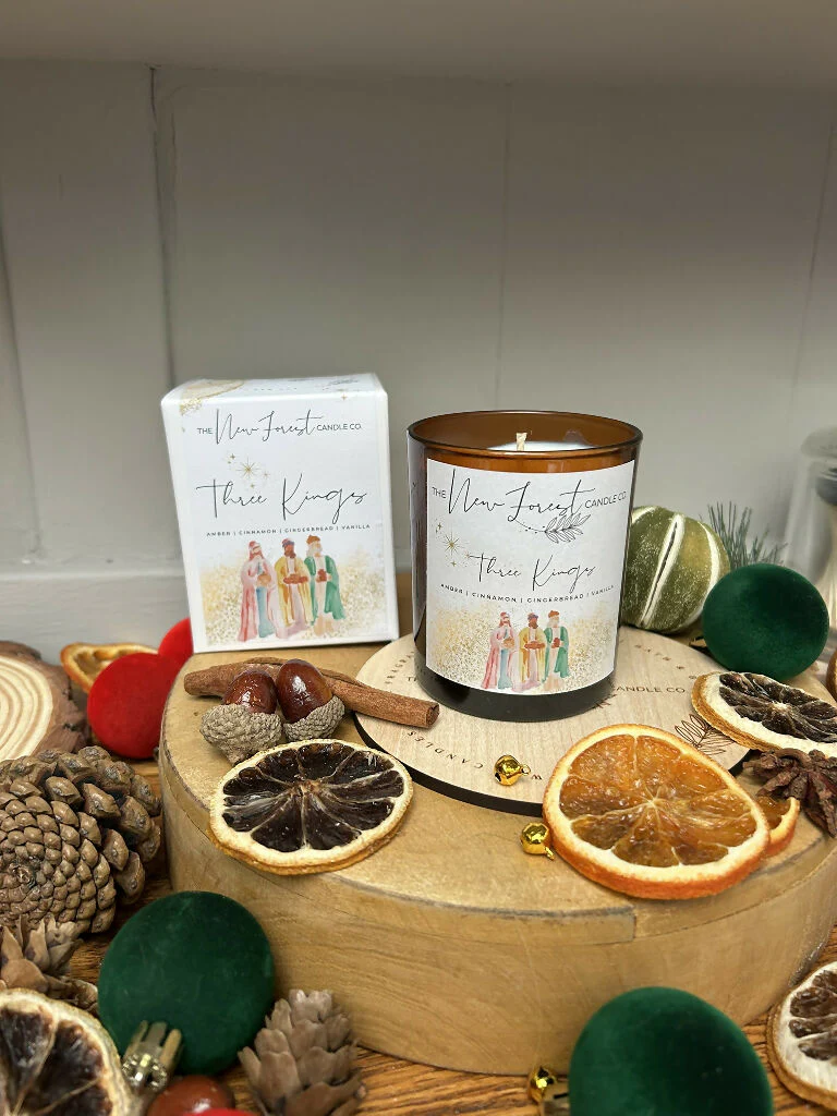 Three Kings Luxury Christmas Soy Candle