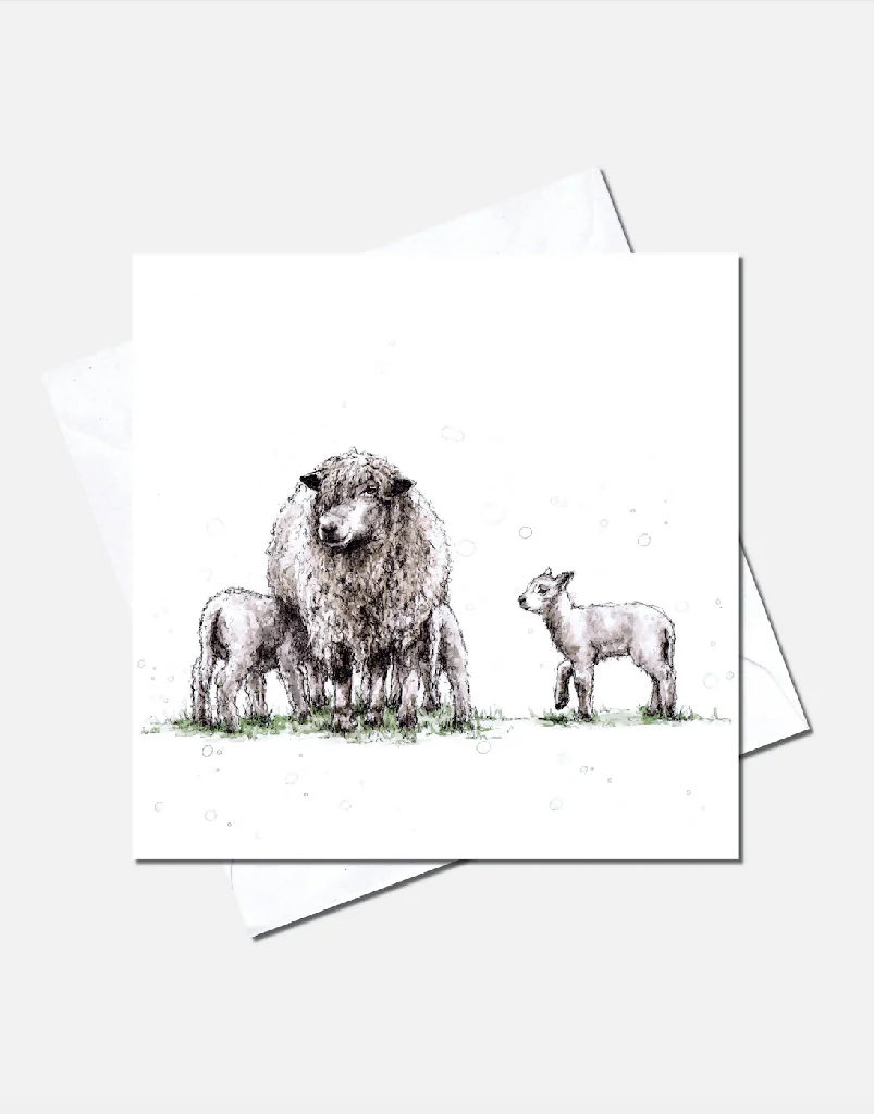 Three's a Crowd | Greetings Card - Image 2