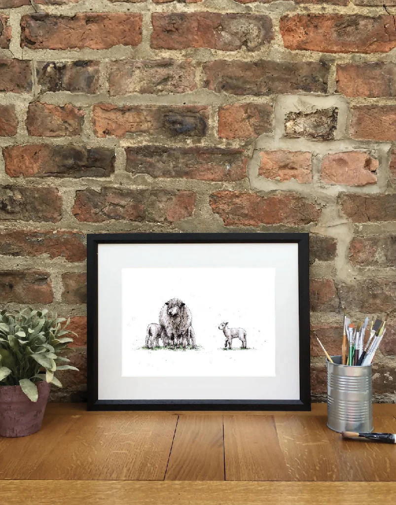Three's A Crowd | Signed Limited Edition Print