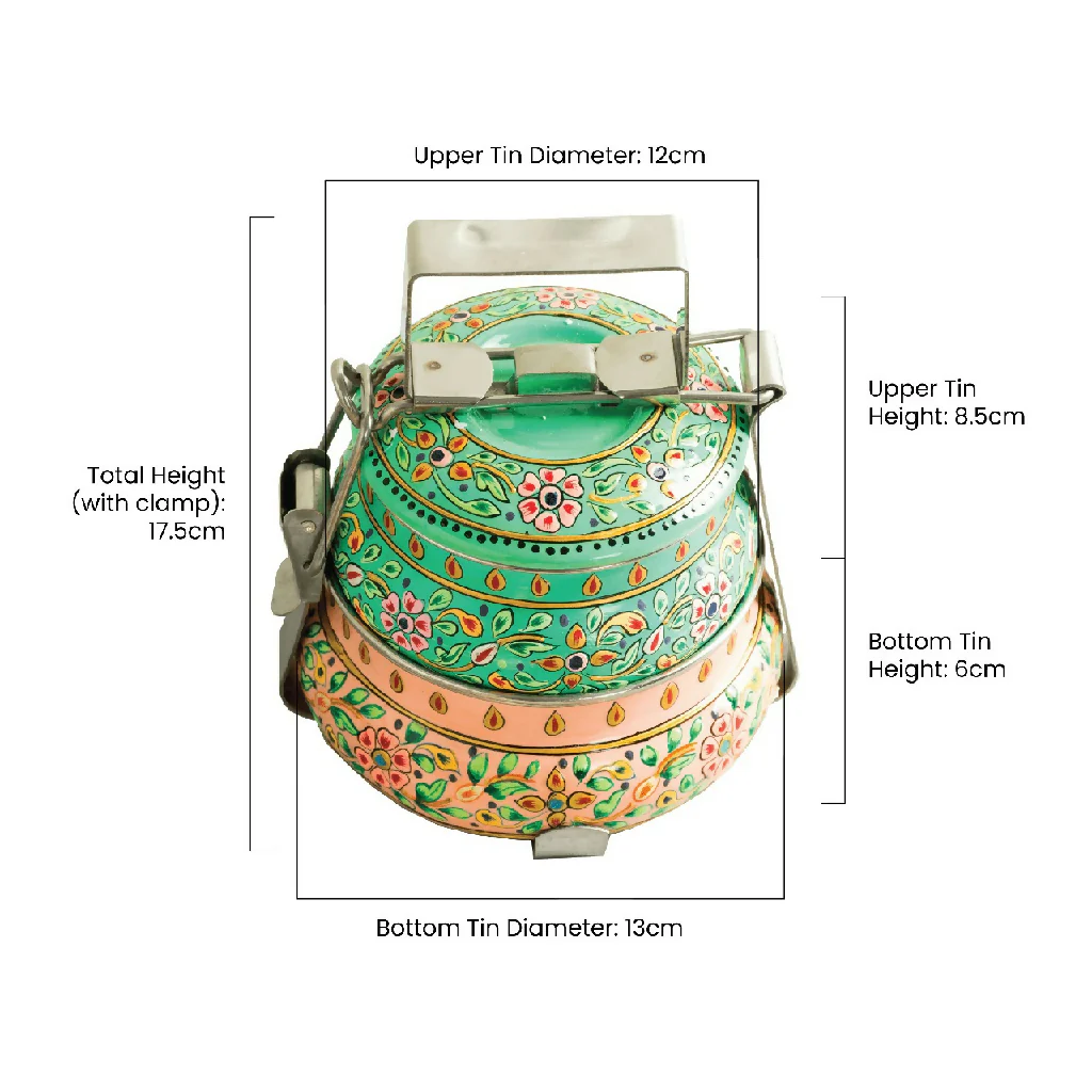 Tiffin Box Two Tiers - Image 5