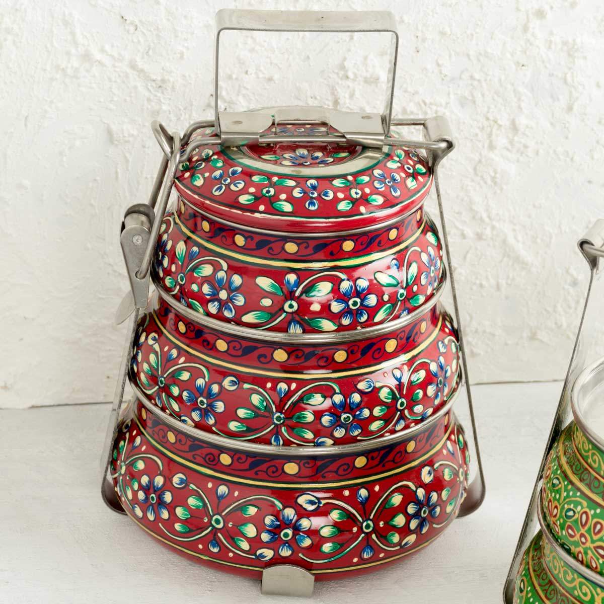 Tiffin Box with Three Tiers - Image 10