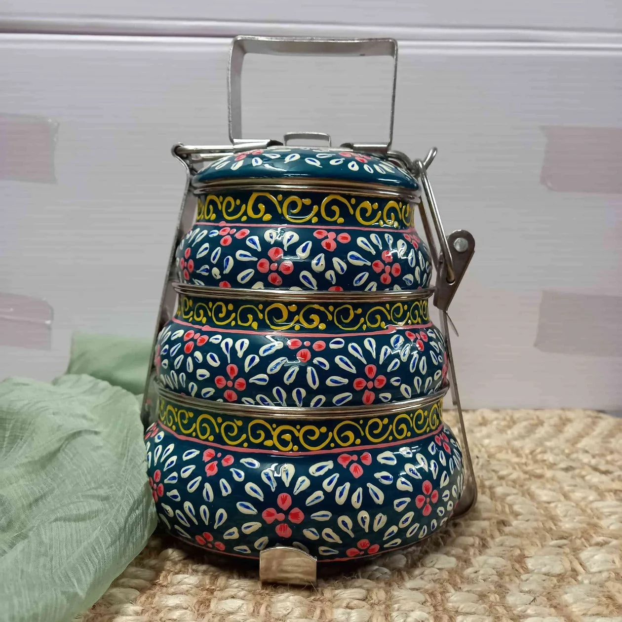 Tiffin Box with Three Tiers - Image 13
