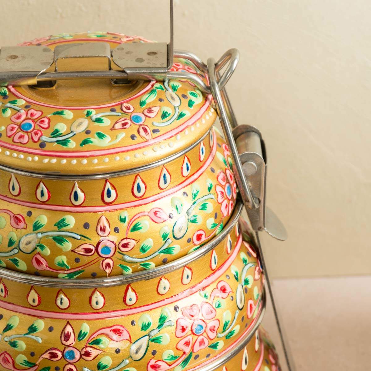 Tiffin Box with Three Tiers - Image 3
