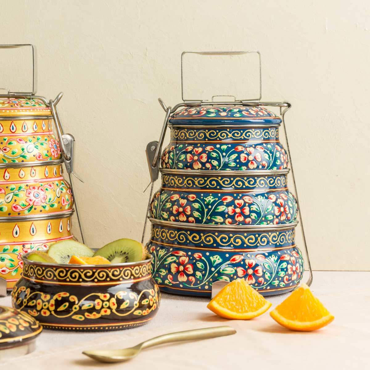Tiffin Box with Three Tiers - Image 7