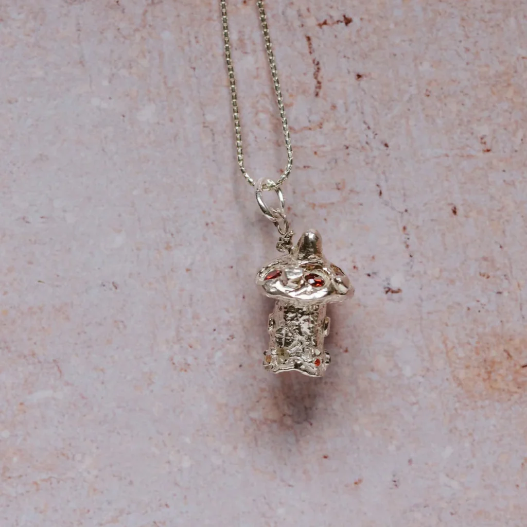 Toadstool Pendant Necklace - Image 3