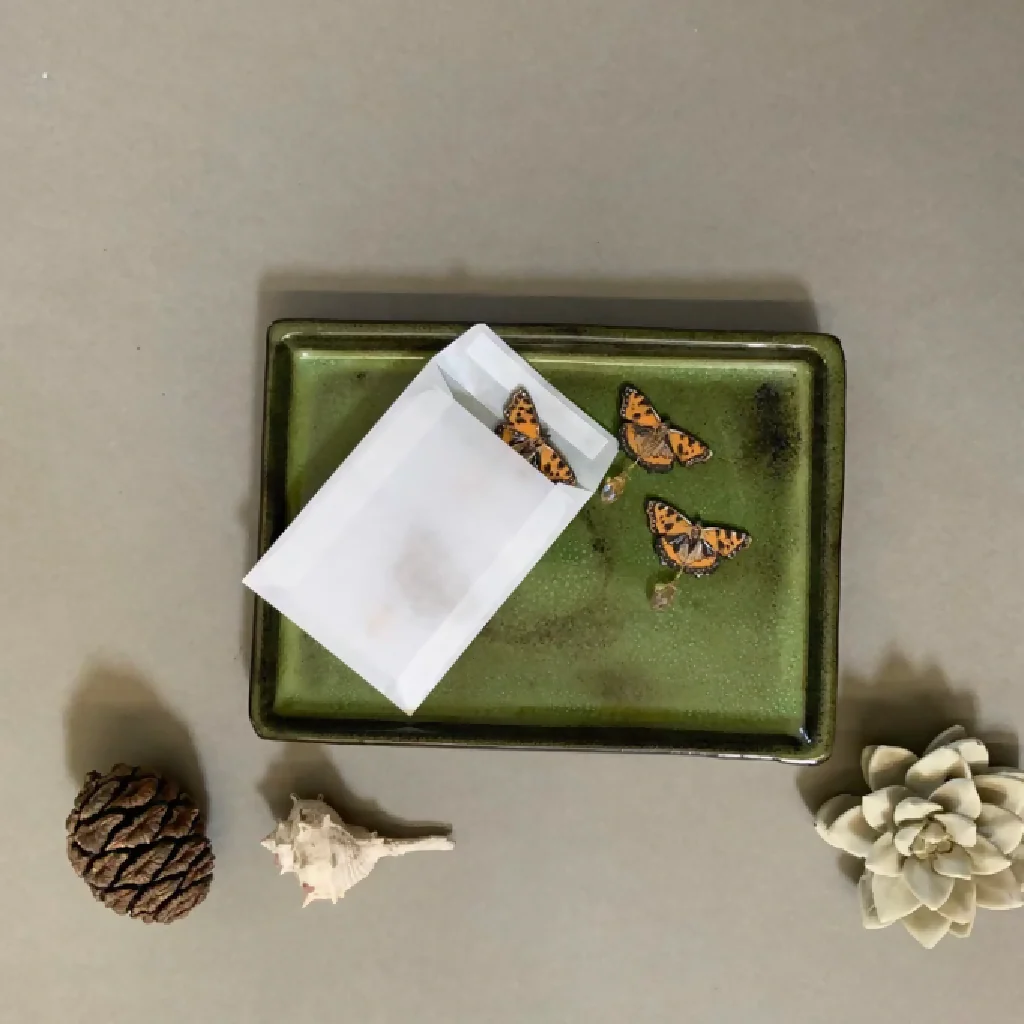 Tortoiseshell Butterfly Candle Carousel - Image 3