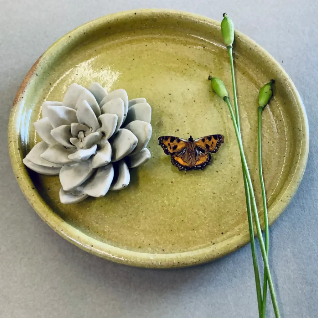 Tortoiseshell Butterfly Mini Pin