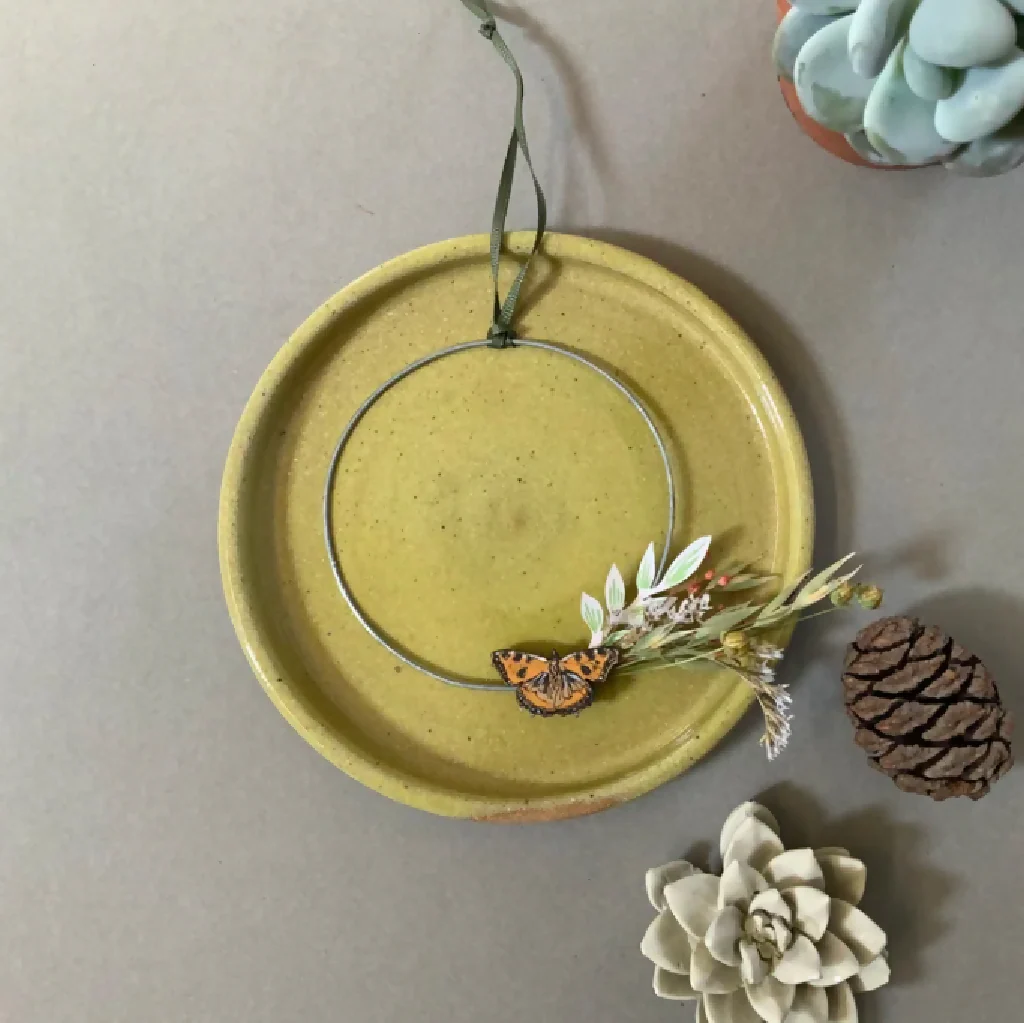 Tortoiseshell Butterfly Small Wreath - Image 4
