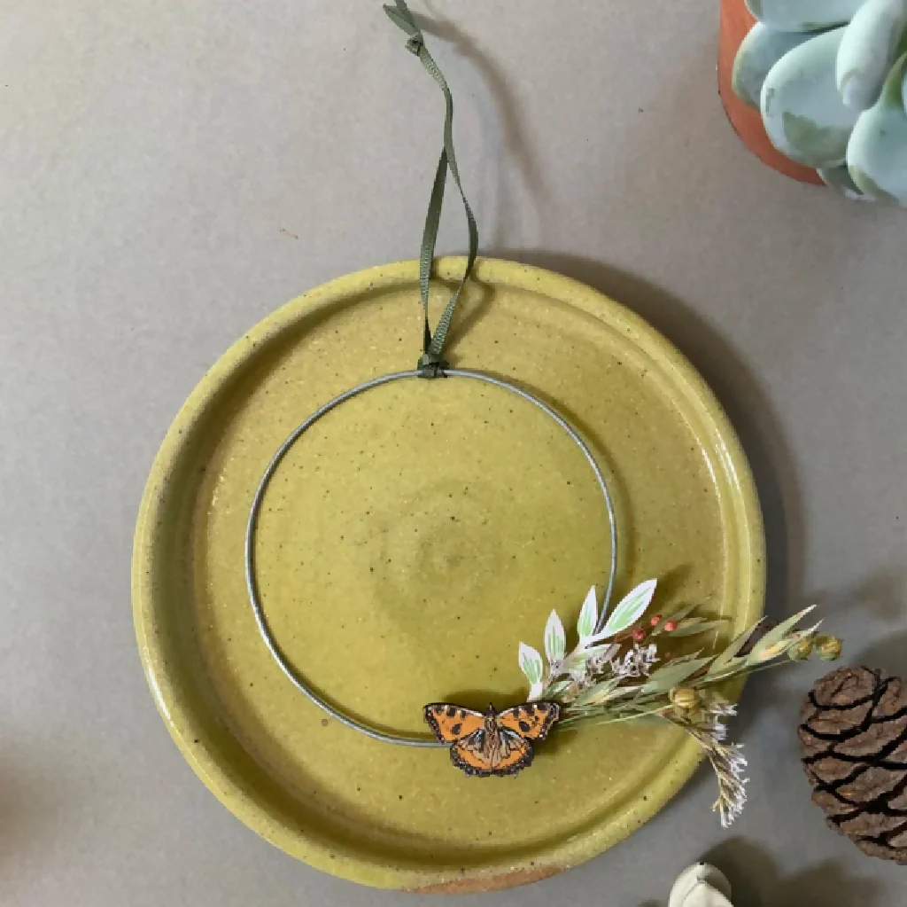 Tortoiseshell Butterfly Small Wreath - Image 5